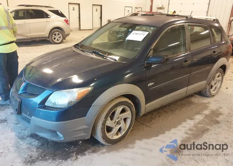 2003 Pontiac Vibe из США, поврежденный, VIN 5Y2SL62833Z483666